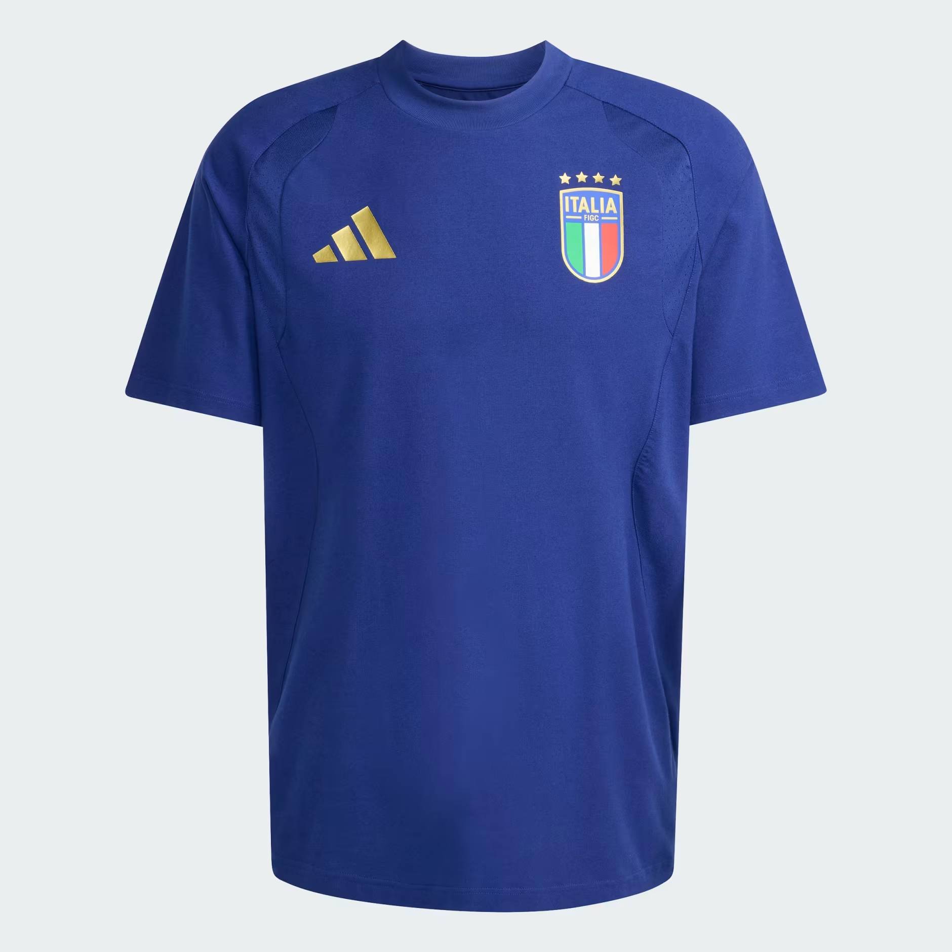 Adidas Italy Tiro Travel Tee Kişilər üçün köynək