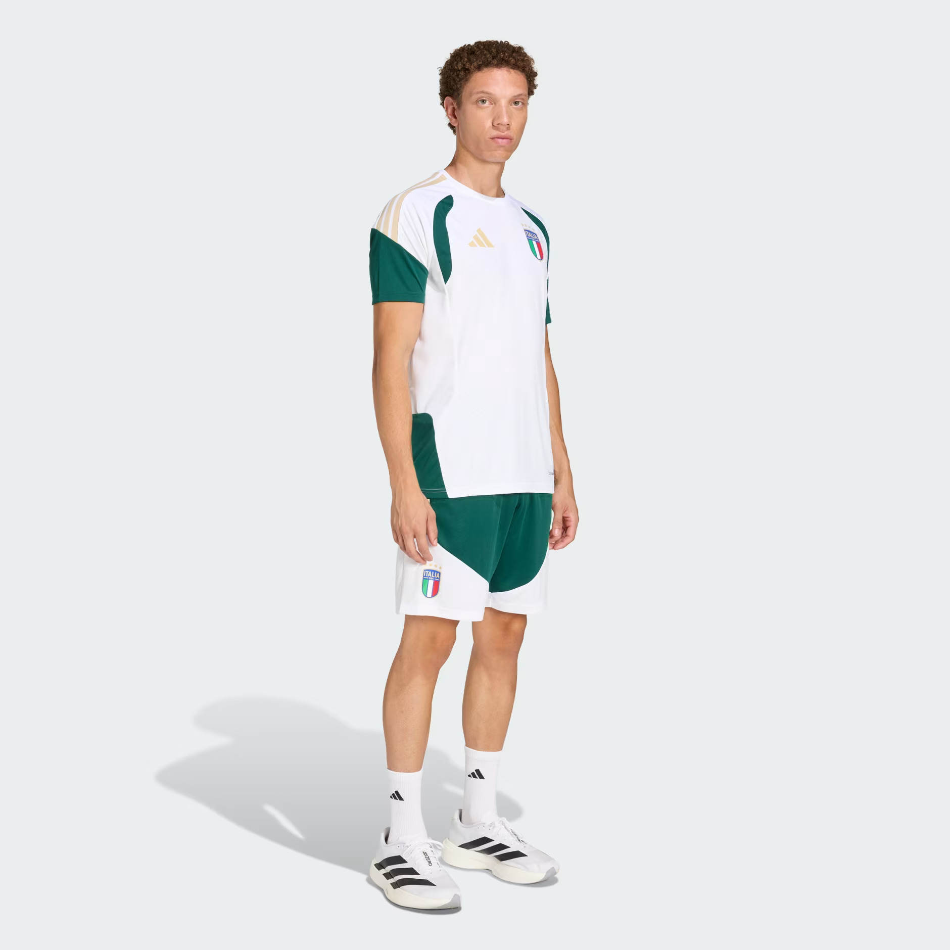 Adidas Italy 26 Tiro Kids Training Jersey Kişilər üçün köynək
