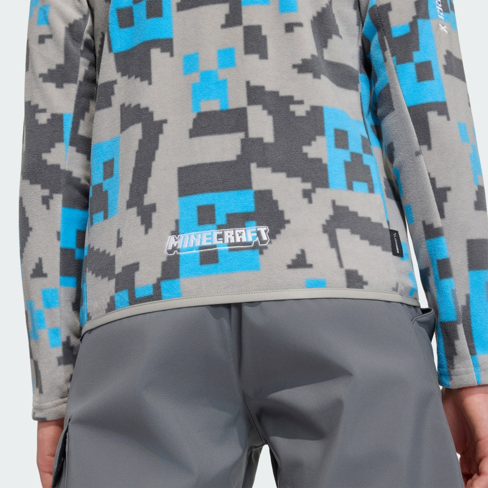Adidas Terrex K Minecraft Climawarm Uşaqlar üçün flis jaket