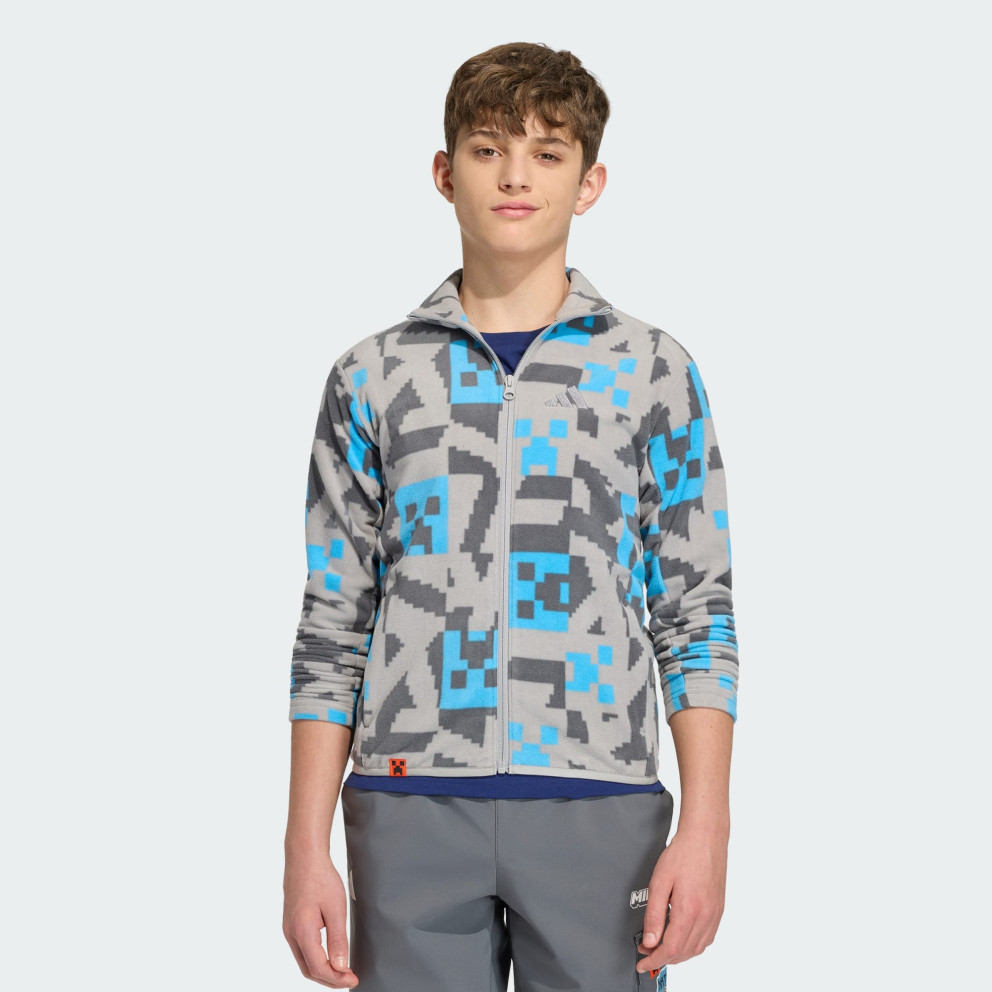 Adidas Terrex K Minecraft Climawarm Uşaqlar üçün flis jaket